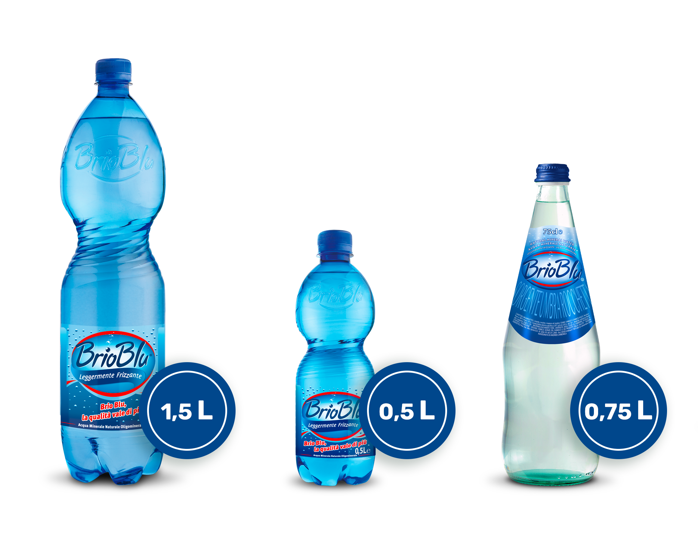 Acqua Brio Blu e Brio Rossa Acqua Brio Blu e Brio Rossa