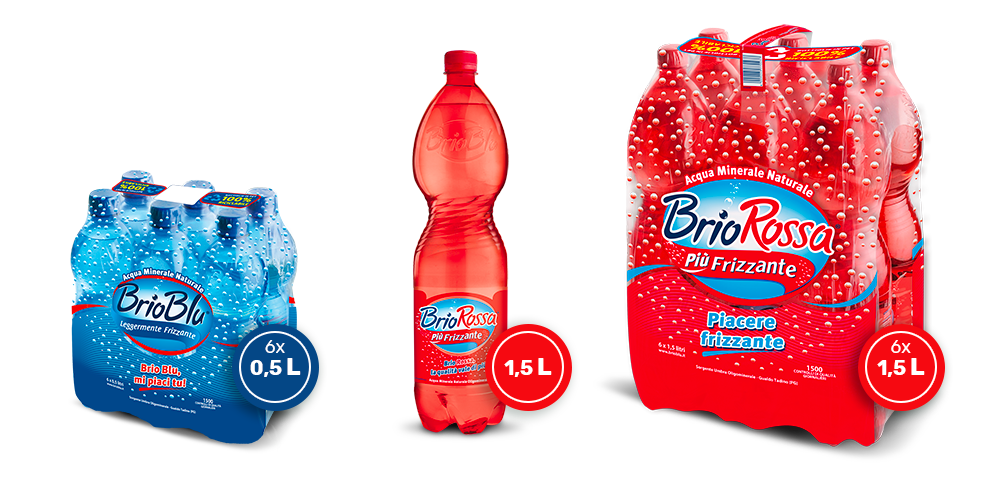 Acqua Brio Blu e Brio Rossa Acqua Brio Blu e Brio Rossa