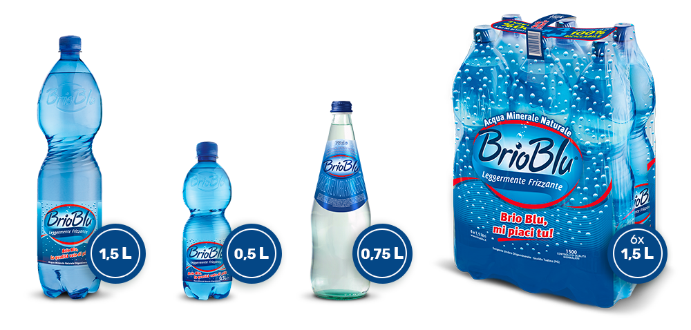Acqua Brio Blu e Brio Rossa Acqua Brio Blu e Brio Rossa