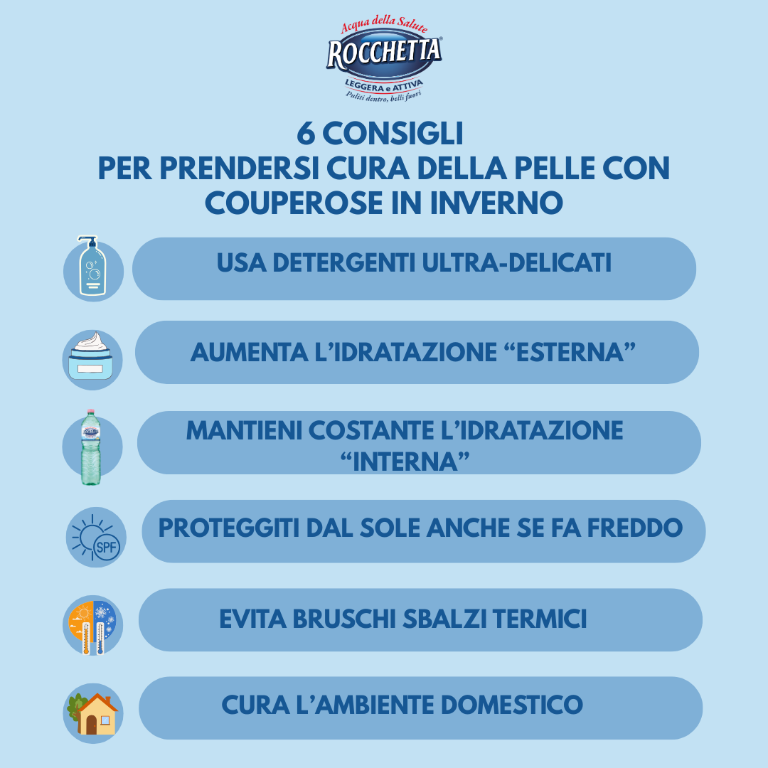6 consigli per proteggere la pelle con couperose in inverno